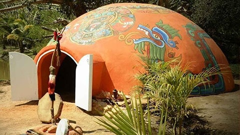 temazcal per rituali sciamani di purificazione